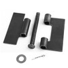 MOUNTAIN_ARK 4 Pack 4-1/2" x 4-1/4" Weldable Door Hinges, Heavy