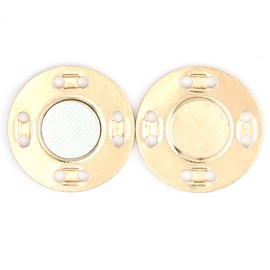 Juego de 6 botones magnéticos, suministros de costura, hebilla magnética, 3 pares de botones a presión invisibles, cierre para ropa, chamarra, accesorio de bricolaje hecho a mano