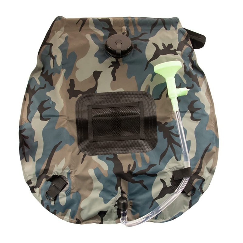 Portable Camping Solar Shower Bag, Foldable Outdoor Solar Heating Bag