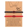 PINKDODO Couple Gifts, Pinky Promise Matching Couple Bracelets