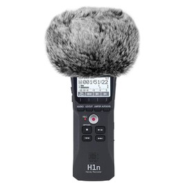 SUNMON Furry Windscreen Muff for Zoom H1n Handy Recorder, Furry Foam Cover Deadcat Fur Pop Filter