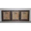 8x10-2.5" Wide Reclaimed Rustic Barnwood Collage Photo Frame - Holds