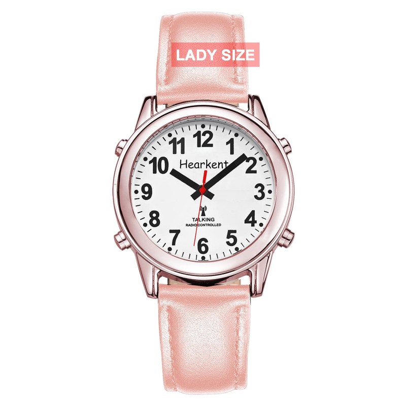 Hearkent Atomic Talking Watch for Women Self-Setting for Visually impaired