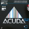 Donic Acuda S2 Table Tennis Rubber (Black, 1.8 mm)