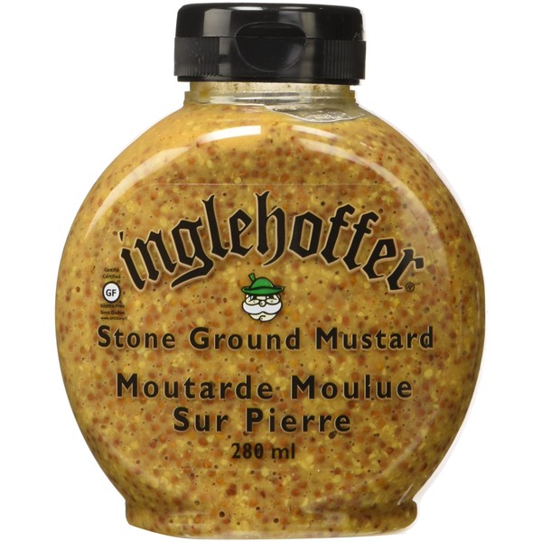 Inglehoffer Stone Ground Mustard, 280ml