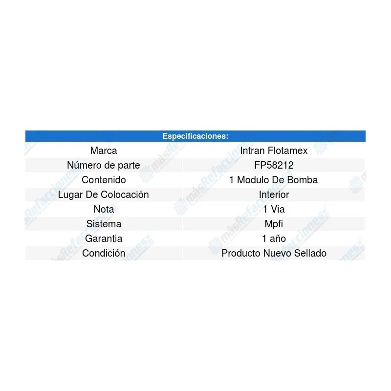 Modulo Bomba Gasolina Ford Courier 1.6l L4 01-03 Intran