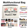 UPNEGE Pastor's Wife Gift Makeup Bag Pastor's Wife Appreciation Gifts