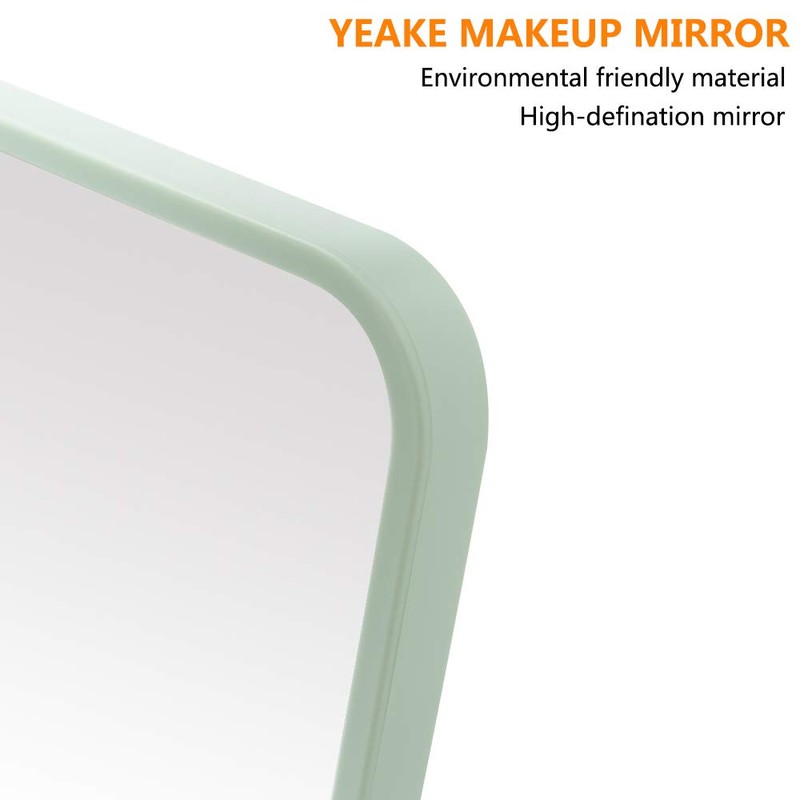 YEAKE Table Desk Vanity Makeup Mirror,8-Inch Portable Folding Mirror with