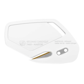 Martor Secumax Cardycut, White, Inox, Tin, with 2 mm Wall Thickness, Box of 10