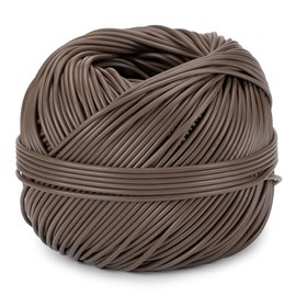 Flandria 45m Brown Flexible Hollow Plant Pipe