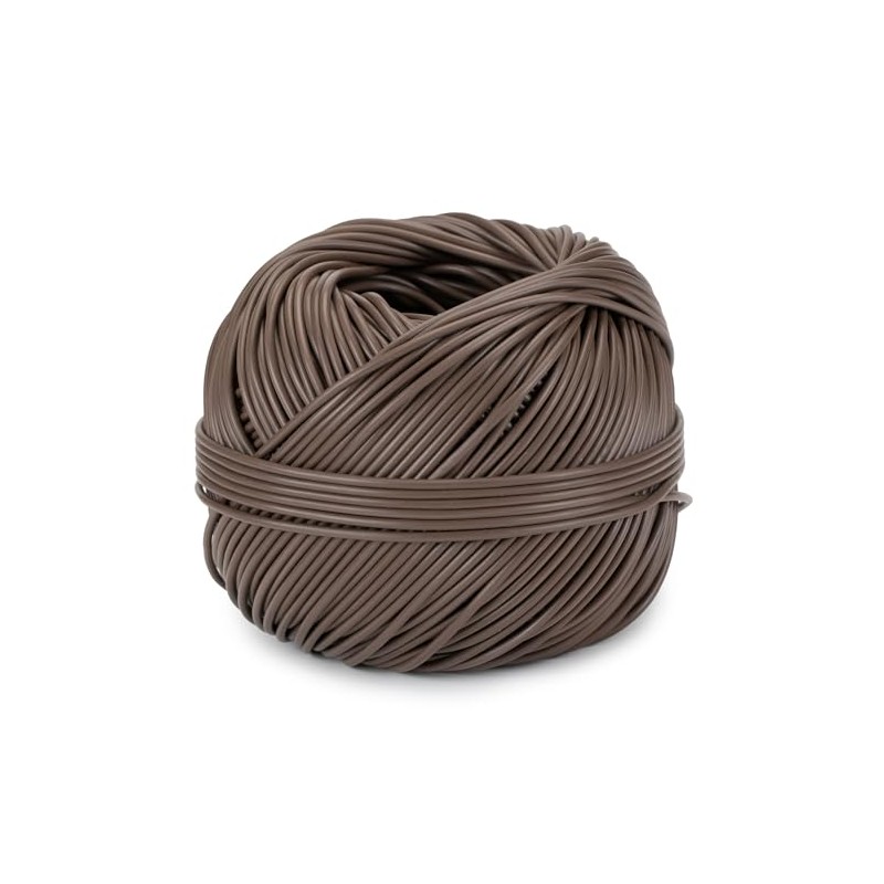 Flandria 45m Brown Flexible Hollow Plant Pipe