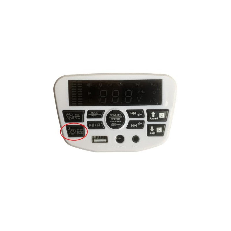 weelye JR1956G Drive12V Children's Electric Vehicle Power Supply Central Control