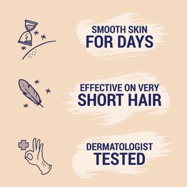 Nair Strip Free Wax for Sensitive Skin - Gentle Hair Removal Waxing Kit for Face & Sensitive Areas - Easy to Use, No Wax Strips Needed - Smooth, Long-Lasting Results - 100g