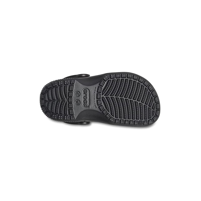 Crocs Crocs Kids' Classic Clog , Black/Black, 12 Little Kid,