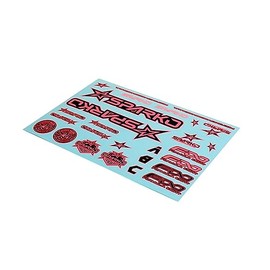 Powerhobby Sparko F8 Body Sticker-Pink