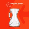 Chemex ChemAer Pour-Over Glass Handle Coffeemaker - 8-Cup - Exclusive