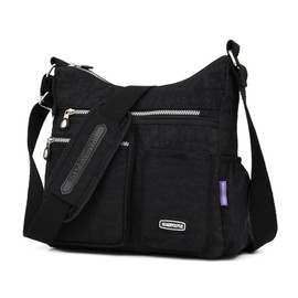 NOTAG Shoulder Bag, Women's, Men's, Cross-body Nylon Bag, Waterproof, Pockets, Multi-functional, Diagonal Bag, Large Capacity, Lightweight, Small Storage Organizer, Casual, Popular, Commute, Work,