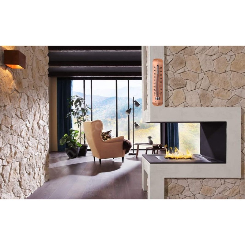 TERMOFLY New Premium Indoor/Outdoor Thermometers Decorative (Bronze)