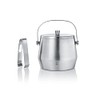 Leopold Vienna Ice Bucket, Stainless Steel Silver, 14.9 x 20.5