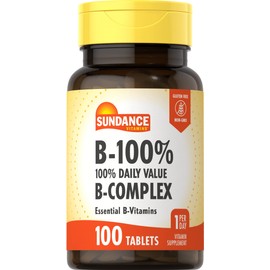 Sundance Vitamins B-Complex - 60 Caplets, Pack of 5