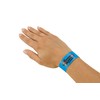 Sigel 255 x 25mm Soft Neon Event Wristbands - Blue