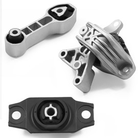 CCNLHZM Engine Motor and Transmission Bracket kit Fit for 2012-2018 Fiat 500 , Auto Engine Trans Mount Set #68073217AC 68073029AC 68073483AD