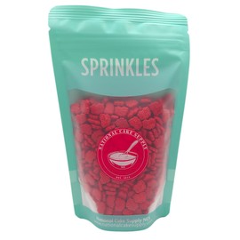 NCS Fire Truck Shaped Edible Sprinkles – Red Cupcake, Cake & Cookie Decorations, 7 oz