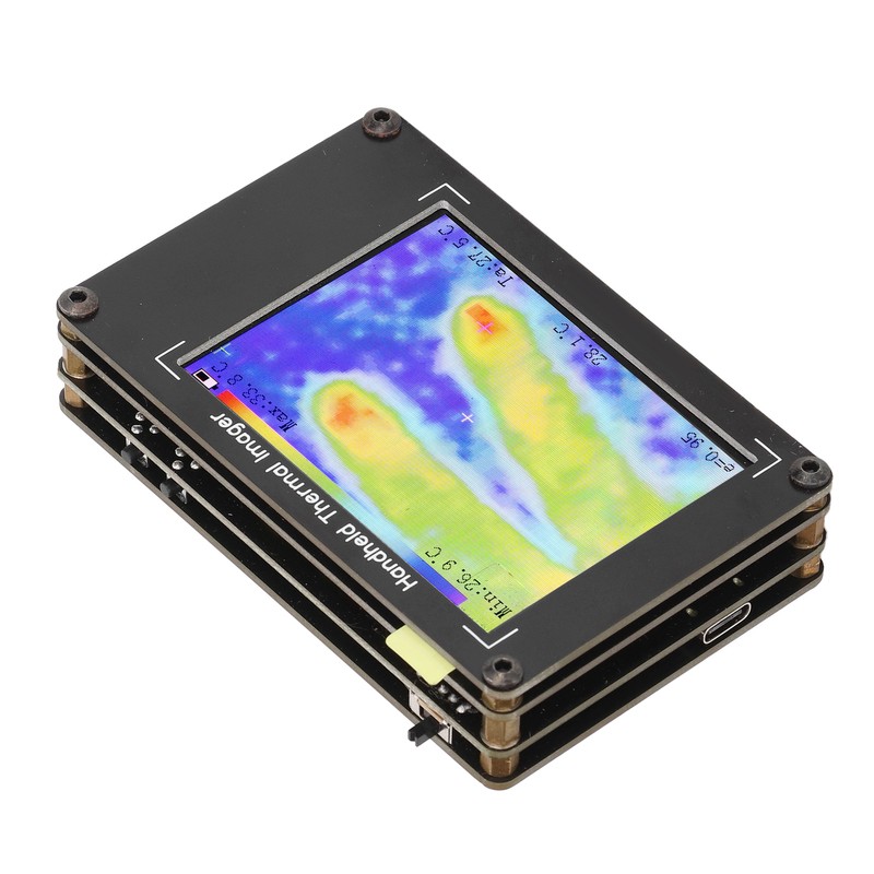 Thermal Imager DIY Rechargeable Infrared Imaging Camera MLX90640 for Electronic
