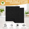 Barista Cloth for Coffee, Dish Cloth, Black Microfibre Cloth, High-Quality