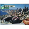 THE PACIFIC NORTHWEST AERIAL VIEW OVER BEAUTIFUL CENTURYLINK FIELD SEATTLE