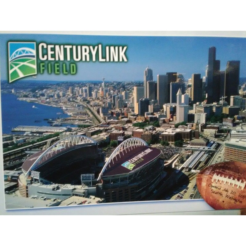 THE PACIFIC NORTHWEST AERIAL VIEW OVER BEAUTIFUL CENTURYLINK FIELD SEATTLE