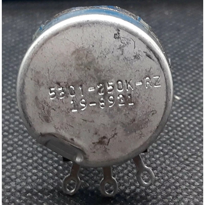 Clarostat 53C1 250K-RZ Ohm 2W Linear Taper Potentiometer