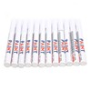 12Pcs White Paint Pen Acrylic Marker Permanent Marking Opaque Ink