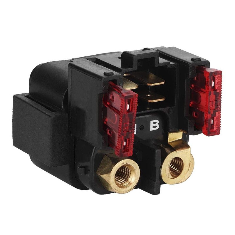 Suuonee Starter Relay Solenoid, Motor Solenoid Relay Starter Magnetic Switch