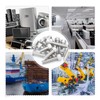 TVETE Stainless Steel Hex Head Cap Bolts Hex Head Cap