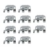 Namvo 10 Pcs Venetian Blind Standard 25mm Fixing Bracket for