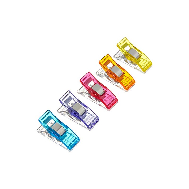 Clover Wonder Clips, 1 Paquete, los Colores Pueden Variar