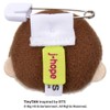 TinyTAN Plush Doll Badge j-hope Height 2.0 inches (5 cm)
