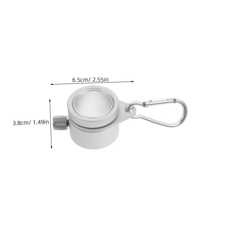 FUNOMOCYA Flag Pole Swivel Clips 2pcs Stainless Steel Flagpole Buckle