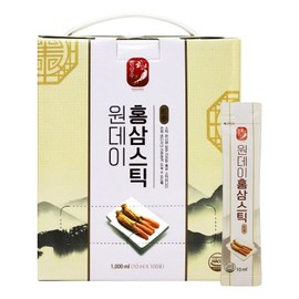 OTMARTFOOD Hansamsu One Day Red Ginseng Stick 10ml x 100 packets x 10