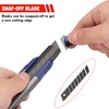 WORKPRO 18mm Retractable Utility Knife, Heavy Duty Snap-off Box Cutter