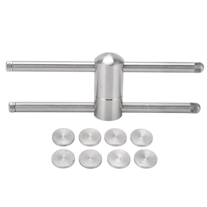 Billiard Cue Tip Shaper Stainless Steel Snooker Stick Tip Compressor
