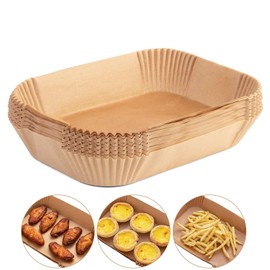 Taimler 150-Pack Air Fryer Liners Disposable (14x22cm) | Eco-Friendly Non-Stick Parchment Paper for Ninja Dual Zone AF300/AF400, Salter, Kmart & 9.5L Air Fryers | Mother’s Day Essentials