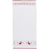 Erwin Müller Hand Towel Pack of 2 Terry Towel White/Red