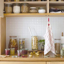 Rasalhanut WECK Plastic Cover for Glass Canisters, Medium Size