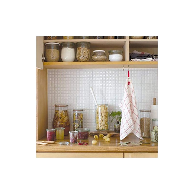 Rasalhanut WECK Plastic Cover for Glass Canisters, Medium Size