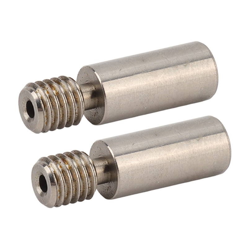 2Pcs All Metal Hotend Throat Tube High Accuracy Slick Inner
