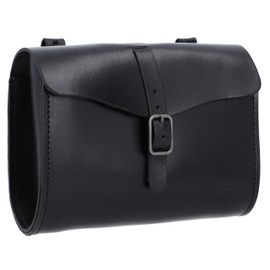 Gusti Saddle Bag Leather - Marianne V. Handlebar Bag Bike Bag Bicycle Accessories Saddle Bag Black