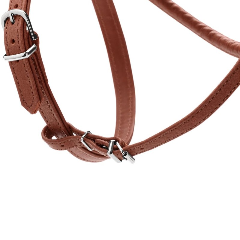 HUNTER Round & Soft Canadian UP Dog Harness, Colour: Black,