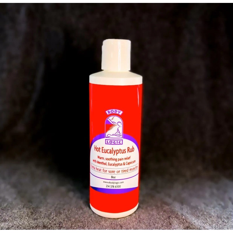 BodyLogic Body Logic Hot Eucalyptus Rub (1-8oz Bottle); Aloe Vera,